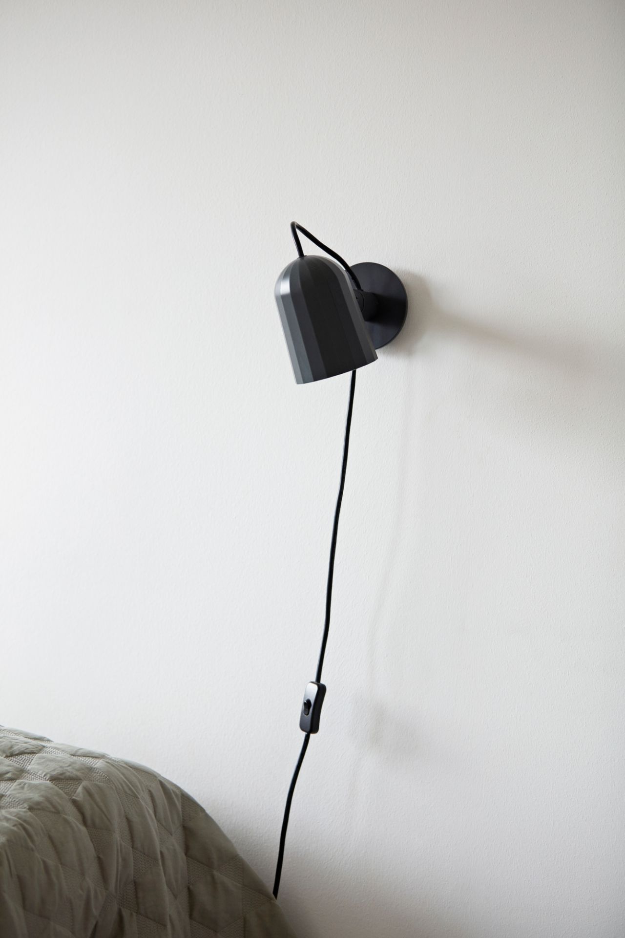 Hay Noc Wall Light Dark Grey